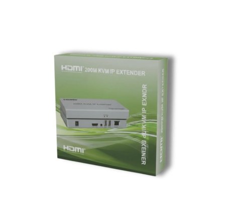 مُمدد HDMI KVM عبر الشبكة (IP) لمسافة 200 متر