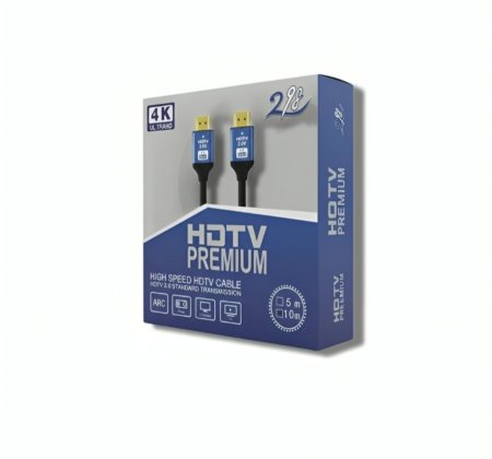 كابل HDTV Premium إصدار 2.0 - يدعم دقة 4K فائقة الوضوح