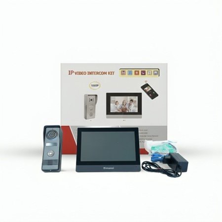 طقم إنتركوم مرئي IP ذكي بدقة 1080P من Dimansi ​